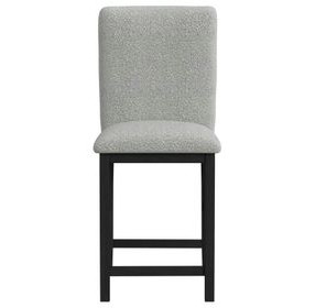 Canal Gray Upholstered Bar Stool Set of 2
