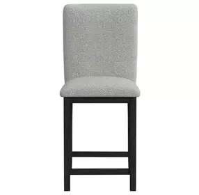 Canal Gray Upholstered Bar Stool Set of 2