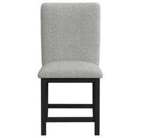 Canal Gray Upholstered Square Counter Height Stool Set of 2