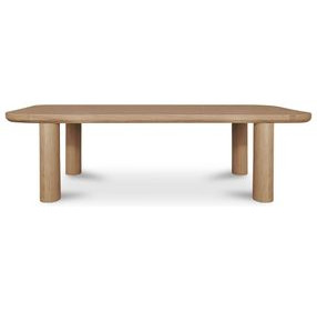 Anders Natural 98" Rectangular Dining Table