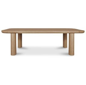 Anders Natural 76" Rectangular Dining Table