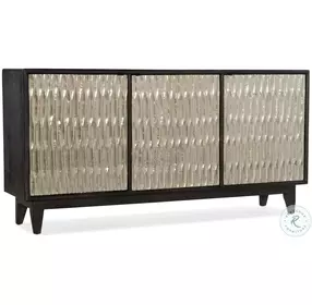 Lustre Charcoal Three Door Credenza