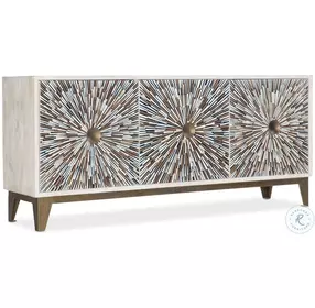 Liberty Light Wood And Gold TV Stand