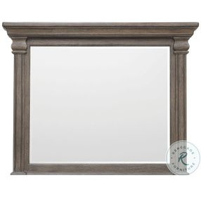 Madison Ridge Natural Bark Dresser Mirror