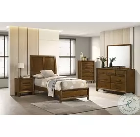 Ballard Walnut Brown Youth Bedroom Set