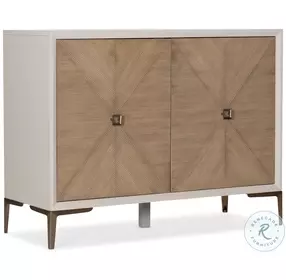 Lisette Cream And Gold Hall Chest