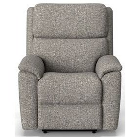 Porter Gray Power Recliner with Power Lumbar and USB Charging