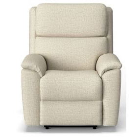 Porter Cream Power Recliner with Power Lumbar and USB Charging
