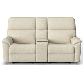 Porter Cream 74" Zero Gravity Power Reclining Loveseat with Console and USB Charging