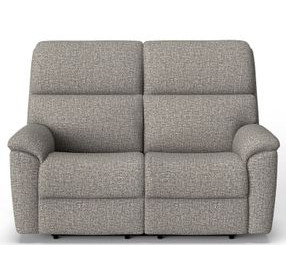 Porter Gray 62" Zero Gravity Power Reclining Loveseat with Power Lumbar and USB Charging