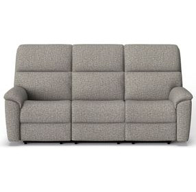 Porter Gray 87" Zero Gravity Power Reclining Sofa with Power Lumbar and USB Charging