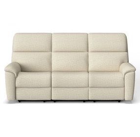 Porter Cream 87" Zero Gravity Power Reclining Sofa with Power Lumbar and USB Charging