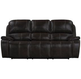 Brookings Charcoal 88" Reclining Sofa