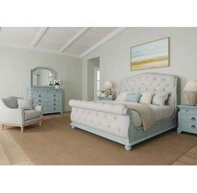 Summer Creek Upholstered Sleigh Bedroom Set