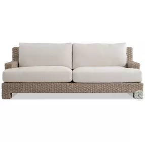 Trieste Beige 93" Outdoor Sofa