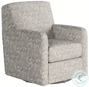 Flash Dance Charleston Platinum 29" Wide Swivel Glider