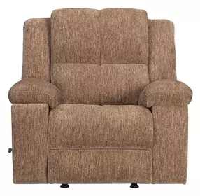 Bronco Plush Tobacco Rocker Recliner