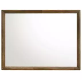 Ballard Walnut Rectangular Dresser Mirror
