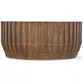 Mercantile Natural Gears Round Cocktail Table