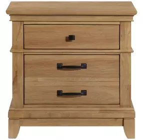 Sunstone Honey Brown 3 Drawer Nightstand