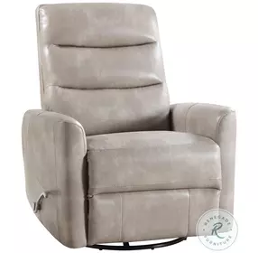Takami Gray Swivel Recliner