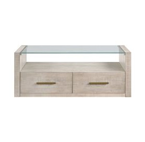 Garland Blonde Rectangular Cocktail Table