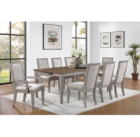 Mariana Vintage Cream 96" Extendable Rectangular Dining Room Set