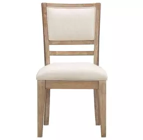 Breckenridge Cream Performance Fabric Upholstered Dining Chair Set of 2