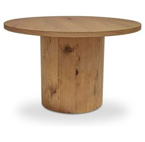 Hansen Rustic Oak 48" Round Dining Table