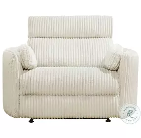Radius Xl Mega Ivory Power Glider Recliner