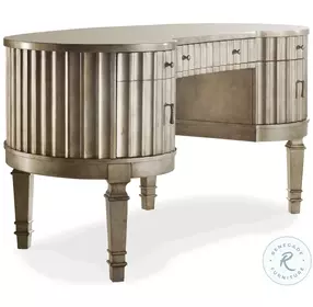 Fluted Kidney Champagne Desk