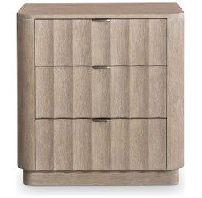Loggia Aria 3 Drawer 21" Nightstand with USB Charging