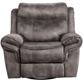 Nashville Gray Swivel Glider Recliner