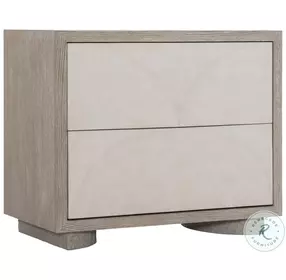 Lunula Flaxen And Vellum Nightstand