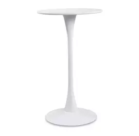 Gage White Outdoor 24" Round Bar Table