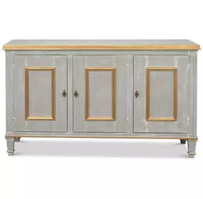 Louis XVI Carmine Legno 3 Doors Buffet