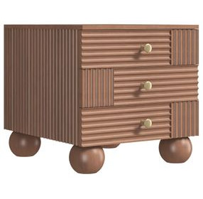 Artifacts Maple Rectangular Walter End Table