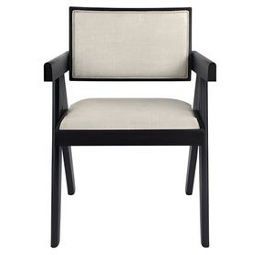 Raquel Beige Upholstered Side Chair Set of 2