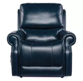 Eisley Sorrento Night Seas Leather Lift Power Recliner With Power Headrest And Lumbar