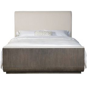 Modern Mood Mink Queen Upholstered Panel Bed