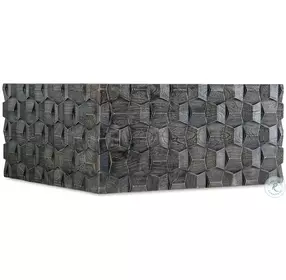 Mercantile Dark Brown Chiseling Cocktail Table