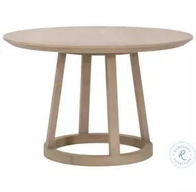 Reeves Smoke Gray Oak Round Dining Table