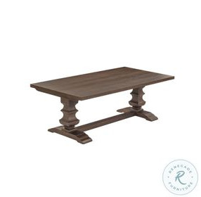 Emerson Dark Brown Extendable Rectangular Dining Table