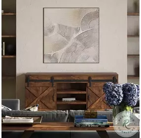 Dawson Rustic Brown Console