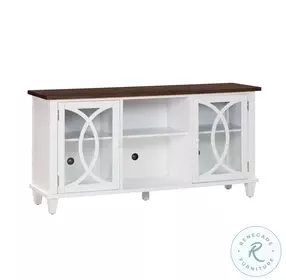 Presby White 60" Console