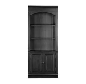 Roanoke Black Bookcase