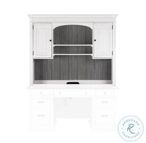 Roanoke White Executive Hutch