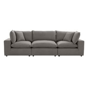 Cali Slate Performance Fabric Modular Sofa