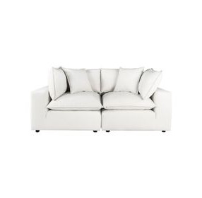 Cali Pearl Performance Fabric Modular Loveseat