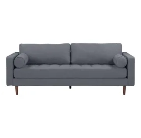 Cave Navy Tweed 76" Loveseat